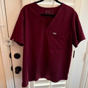 FIGS Women’s Catarina in Burgundy